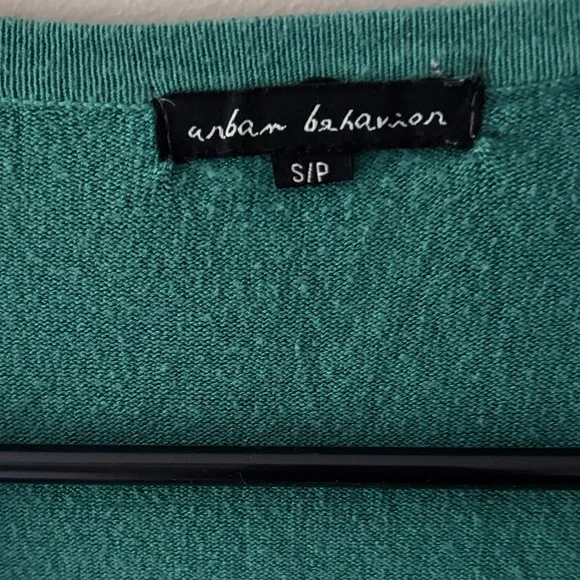 Green Button-Up Cardigan - Picture 3 of 9